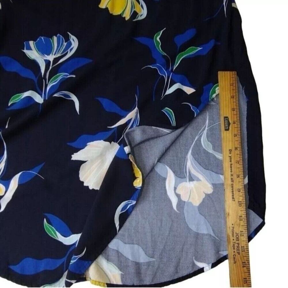 New Day Women's Dress Small Floral Blue Sundress Sleeveless Vacation BOHO - Picture 12 of 14